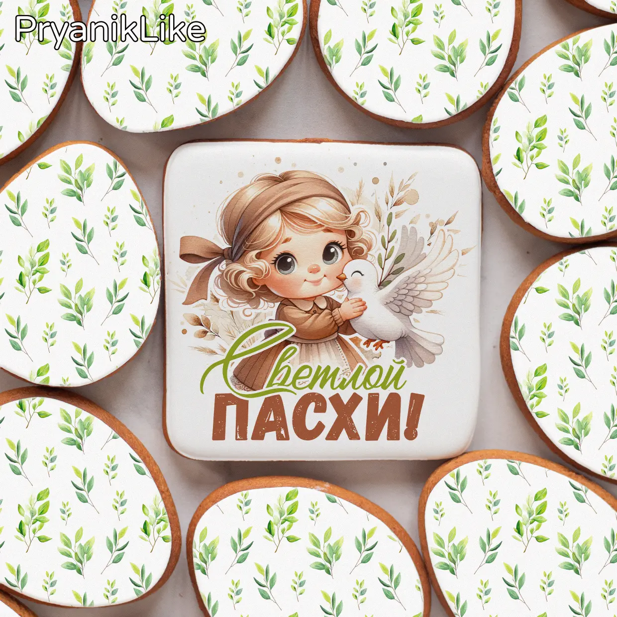 Пряник имбирный (8-8, 10-10) (бежевая серия)